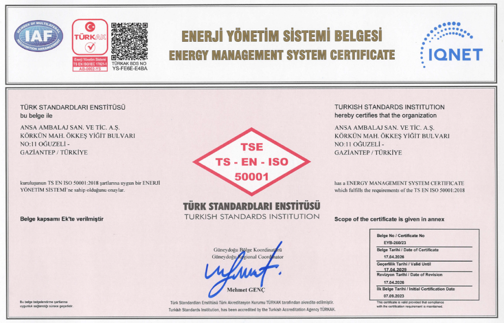 ISO50001 - ANSA